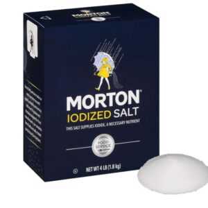 Morton Iodized Salt, 64 oz.