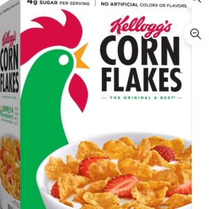 Kelloggs Corn Flakes , 43 oz (2 Bags inside)