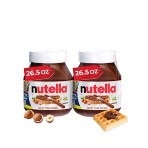 Nutella Hazelnut Spread with Cocoa 26.5oz., 2pk