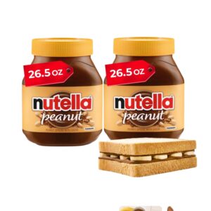 Nutella Peanut Spread , 26.5oz , 2 pk