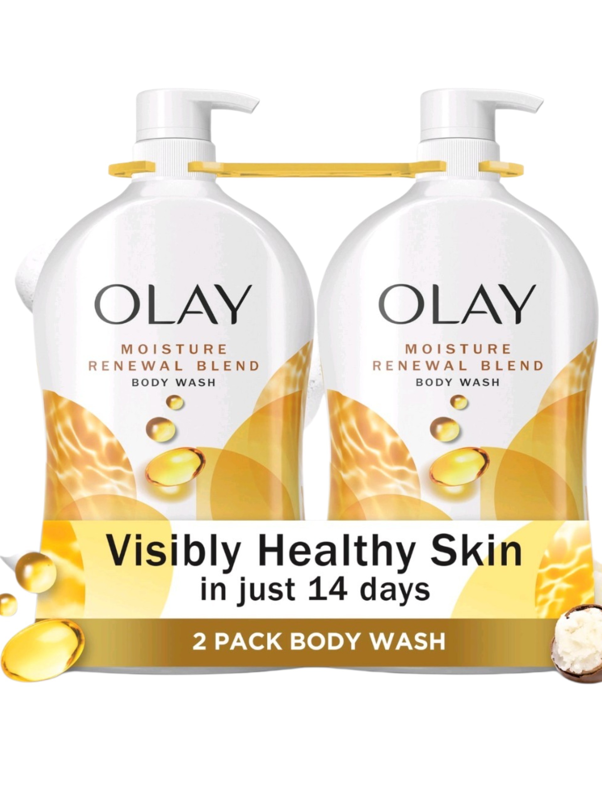 Olay Moisture Renewal Blend Body Wash, 35 fl. oz, 2 pk