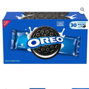 OREO Chocolate Sandwich Cookies, 2.4 oz., 30 pk.