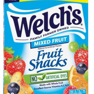 Welch's Mixed Fruit Fruit Snack, 0.8 oz, 90 pk.