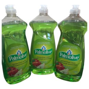 Palmolive Essential Clean Dishwashing Liquid, Apple Pear Scent 828ml - 3 Bottles